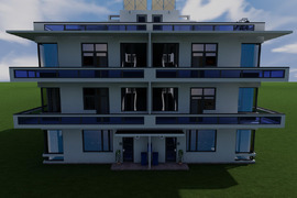 VIP25 Quad house. A++. (2 arba 4 šeimų)