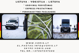 ( Krovinių Gabenimas ) Kokybė ir atlikimas už teisingą kainą LIETUVA - VOKIETIJA - LIETUVA  * Krovin