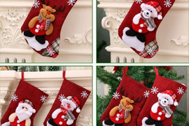 3D kalėdinė kojinė