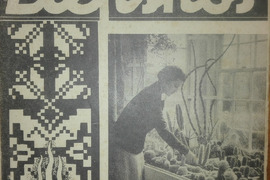 LIEPSNOS antikvarinis-kolekcinis Lietuvos mergaičių laikraštis