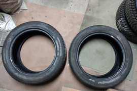 215/55 R18 M+S (2vnt.) ir vasarinės (2 vnt.) padangos
