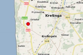 Parduodamas žemės sklypas Girkalių kaime , Gilių g. 2, Kretingėlės sen ., Klaipėdos raj.