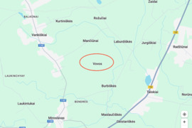 Parduodamas sklypas Vovų k., 1760.00 a