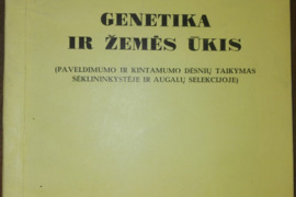 1473. GENETIKA IR ŽEMĖS ŪKIS 