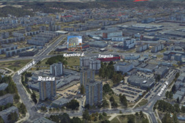 Vilniuje, Žirmūnuose, (prie IMPULS+ sporto klubo), PARDUODAMAS 1 KAMBARIO BUTAS bloke.  Vilnius, Žir