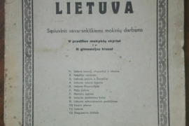 1523. GEOGRAFIJOS KONTŪRŲ RINKINYS LIETUVA