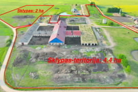 NAUJA KAINA !!! Karvidžių kompleksas su 6.40 ha. sklypu, Šerkšnėnuose, Mažeikių raj.