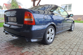 Astra G Coupe Cabrio bamperio pažeminimai