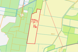 Parduodamas 11,24 ha žemės ūkio paskirties sklypas Žibikų kaime, Mažeikių rajone