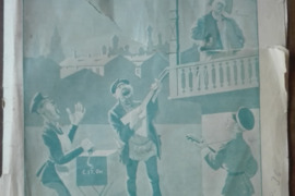 1631. СЕРЕНАДА labai retas antikvarinis-kolekcinis