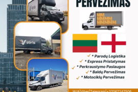 KROVINIŲ PERVEŽIMAS ( CARGO EXPRESS ) - Anglija - Lietuva - Anglija