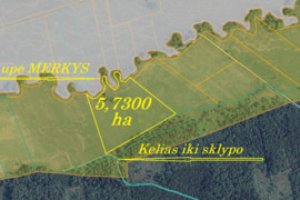 SKLYPAS ŽAGARINĖS KM., ŠALČININKŲ RAJ. ŠALIA MERKIO UPĖS