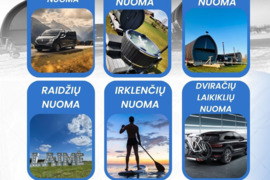 Mobilaus Kubilo ir Mobilios Pirties Nuoma   Keleivinių Mikroautobusų nuoma  Šviečiančių raidžių nuom