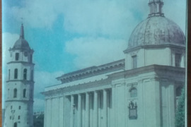 1710. ВИЛЬНЮС ТУРИСТИЧЕСКАЯ СХЕМА antikvarinė-kolekcinė