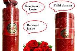 Šampūnas ir kaukė BOTOX su Bacarat kvapu