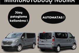 Mikroautobusų nuoma ( Keleiviniai ) . Kaunas / Alytus .