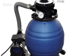 vidaXL Smėlio filtras su siurbliu, 400W, 11000 l/val