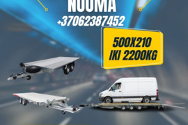 PLATFORMOS NUOMA ! 500x200 iki 2250 kg !