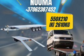 PLATFORMOS NUOMA ! 550x210 iki 2670 kg !