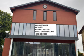 Parduodamos 200 kv.m. Komercinės – paslaugų ar ofisui tinkančios patalpos centre Priestočio g. 3 auk