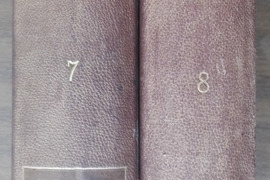1742a. БРЕМЬ, ЖИЗНЬ ЖИВОТНЫХ Седьмой томъ; 1742b. БРЕМЬ, ЖИЗНЬ ЖИВОТНЫХ Восьмой томъ antikvarinė-kol