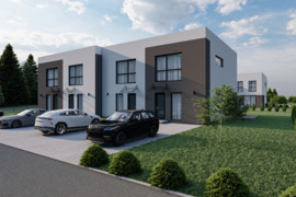 Kviečiame susipažinti su naujuoju projektu Kalnėnuose, Senasalio gatvėje! Naujas 22 kotedžų kvartala