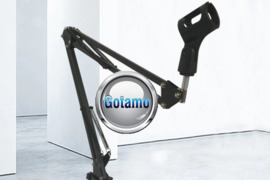 Prie stalo tvirtinamas laikiklis mikrofonui Long Arm WWW.GOTAMO.LT