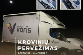 IŠ VISOS EUROPOS PERKRAUSTYMAI LIETUVA-EUROPE krovinių gabenimas www.voris.lt Lithuania - Europe - L