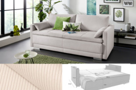 Sofa – lova “Alexander” su patalynės dėže
