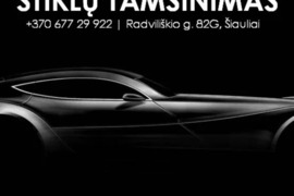 Automobilių stiklų tamsinimas