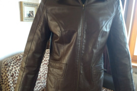 Odinė striukė M dydis, unisex