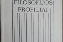 1922. I. KANTO FILOSOFIJOS PROFILIAI 