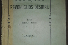1952. EVOLIUCIJOS KELIAI IR REVOLIUCIJOS DĖSNIAI