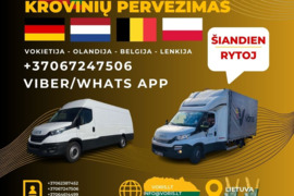 Iš Vokietijos ( ŠIANDIEN - DABAR ) - KROVINIAI 