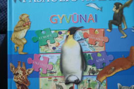 Pasaulio atlasas gyyvūnai - delionė