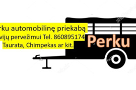 Perku automobilinę galvijų pervežimo priekaba