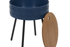 Mėlynas mažas staliukas