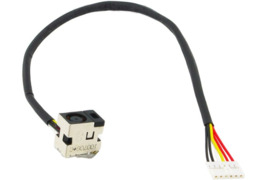 HP Pavilion DV7-2000, DV7-2005el, DV7-2215el0 kompiuterio lizdas, jungtis, kištukas su laidu