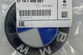 BMW Logo ženkliukas emblema didelė 95mm, X7, G07, 7498981