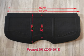 Užuolaida (Štorkė) Peugeot 207 2006-2013m