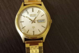 Senovinis vyriškas Seiko Sq kvarcinis laikrodis