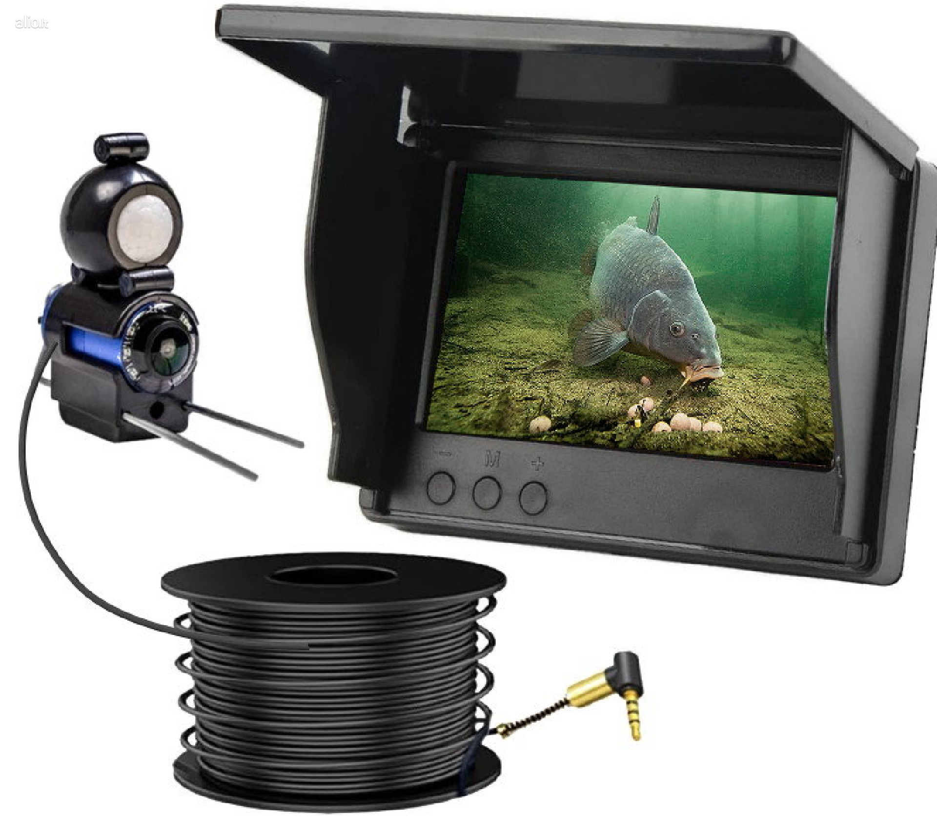 Povandeninė žvejo kamera