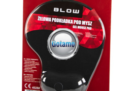 Kilimėlis pelei 230 x 190 x 25 mm su riešo atrama Blow WWW.GOTAMO.LT
