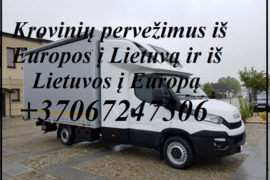 Expres krovinių pervežimai LIETUVA-EUROPA-LIETUVA www.voris.lt Lithuania - Europe - Lithuania *** AR