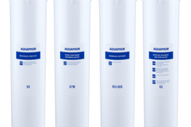  Filtravimo kasečių rinkiniai su membrana ir be jos, geriamo vandens filtrams AQUAPHOR RO-101S