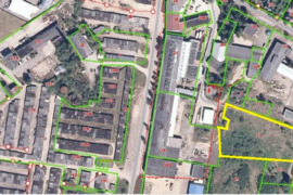PARDUODAMAS KOMERCINĖS PASKIRTIES SKLYPAS 69 ARŲ, VIEKŠNIŲ TAKAS, MAŽEIKIUOSE