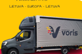 KROVINIŲ EXPRES PERVEŽIMAI Tentiniais ir kietašoniais mikroautobusais LIETUVA-EUROPA-LIETUVA www.vor