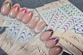 Lipdukai nagams French Line Ombre