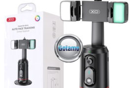 XO Face Tracking asmenukių (selfie) stovas su veido sekimu ir apšvietimu