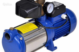 Vandens siurblys su matuokliu, mėlynos spalvos, 1300W, 5100l/val.